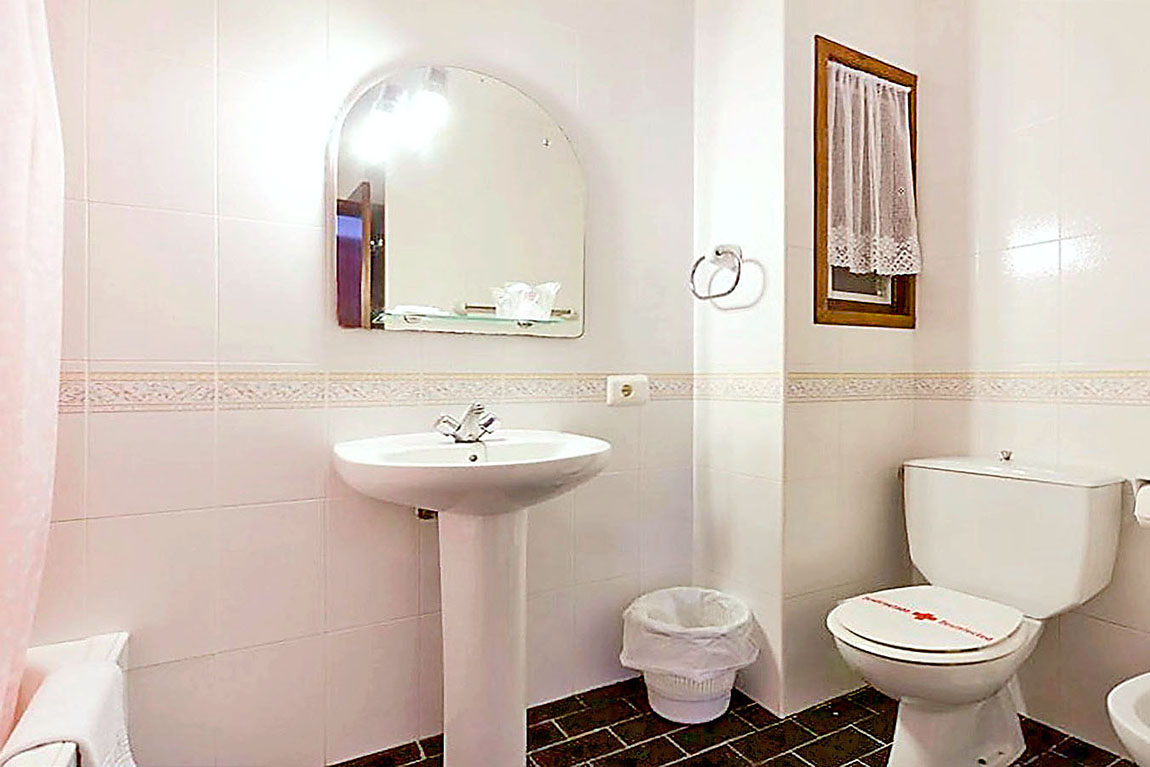 Apartamento 1 dormitorio - Baño